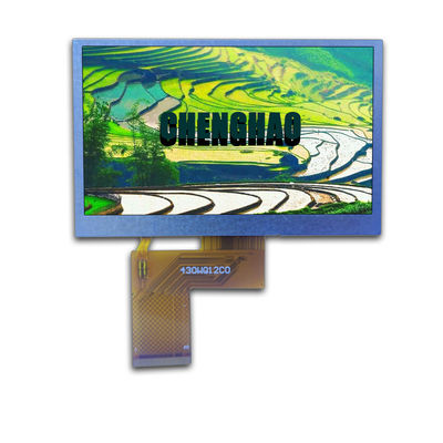 4.3in 800x272 صفحه لمسی LCD کوچک IPS پخش کننده سیاه RGB