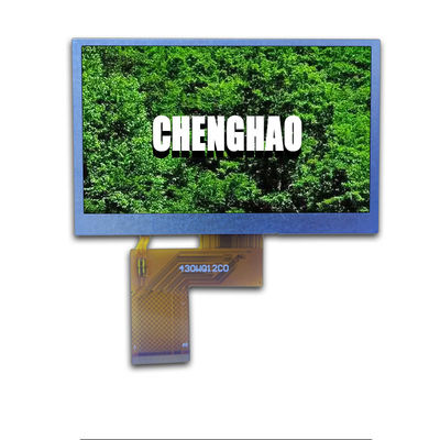صفحه نمایش LCD FPC RGB 4.3 اینچ IPS قابل انتقال 300cd / M2 ROHS