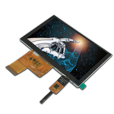 ISO9001 800x480 Lcd Touch Display Module RGB 40 Pin FPC Connector ماژول صفحه نمایش لمسی ال سی دی