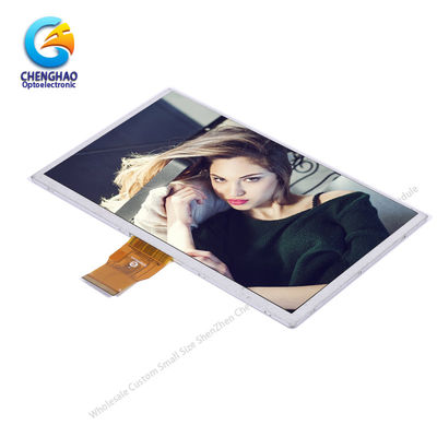 IPS TN صفحه نمایش لمسی LCD کوچک ISO9001 CH900WS01A Rgb LCD Tft Monitor