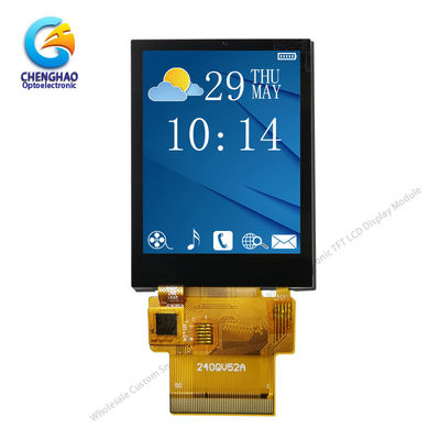CH240QV52A-CT TFT LCD Capacitive Touchscreen ISO9001 ۲٫۴ اینچ اسپی Mcu