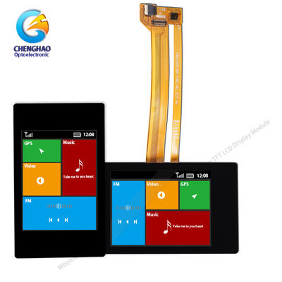 ۳۵۰cd/m2 ماژول صفحه لمسی LCD ۲۴۰*۳۲۰ IPS CTP I2C Tft