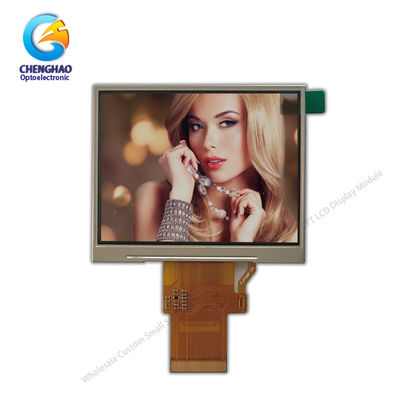 320x240 Ips مربع Tft ماژول صفحه نمایش 3.5 اینچ FPC Tft ماژول LCD