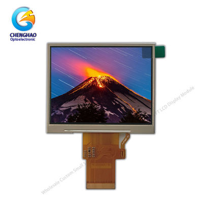 FPC COG 3.5in ترانزیستور فلمی نازک نمایش Ips LCD با HX8238D IC