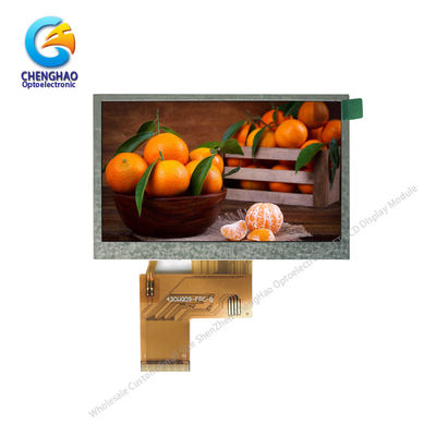 4.3 اینچ ماژول نمایش LCD TFT 480 * 272 رزولوشن رنگ RGB