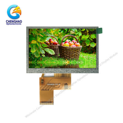 ماژول LCD TFT 4.3in سفارشی 24 بیت رابط RGB 480 * 272 نقطه