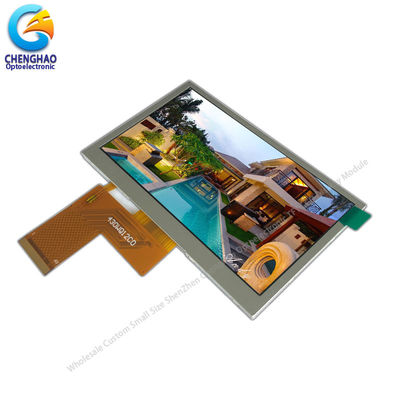 صفحه نمایش LCD صنعتی 24 بیتی RGB 4.3 اینچ 480x272 TFT با IC ST7282