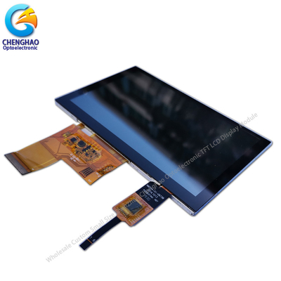 صفحه نمایش لمسی 5 اینچ 24 بیتی RGB TFT LCD