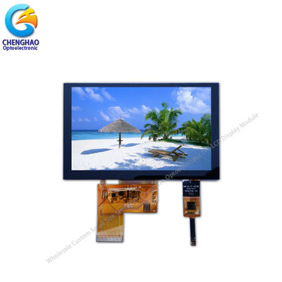 5 اینچ 800*480 نقطه ماژول نمایش LCD 300cd/m2 مانیتور LCD پزشکی TFT