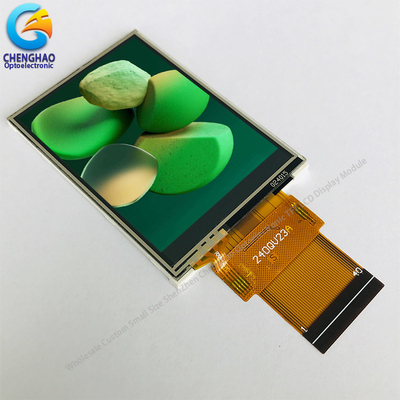 RTP Tft صفحه لمسی LCD 300cd/M2 240x320 Spi 250nits با ST7789V