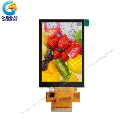3.5 اینچ 320x480 ماژول نمایش TFT IPS با پنل لمسی ظرفیت