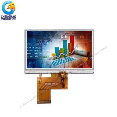230cd / M2 FPC نمایشگر LCD مقاوم 4.3 اینچ 480x272 مانیتور ترانزیستور فیلم نازک