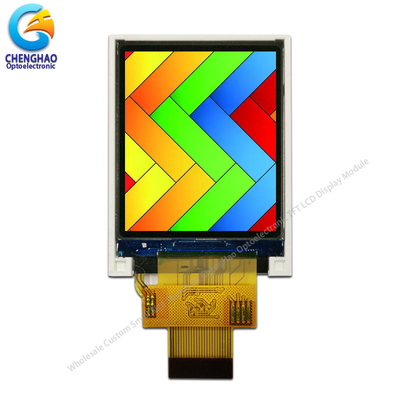1.8 اینچ 24 پین Tft Lcd نمایش رنگ ماژول 6 ساعت 128 * 160 Nits صفحه سفارشی