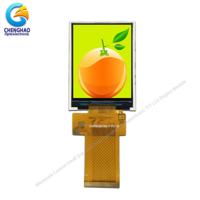 تمام جهت مشاهده صفحه LCD سفارشی 240X320 رزولوشن 2.8 اینچ صفحه نمایش TFT