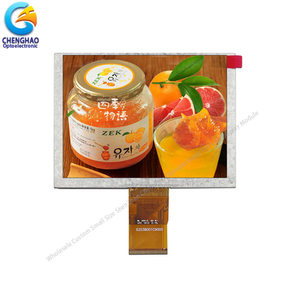 5.0 اینچ رنگ TFT صفحه نمایش LCD 50 پین 24 بیت موازی رابط RGB