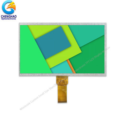 10.1 اینچ صفحه نمایش LCD رنگی کوچک 1024x600 50 پین ماژول LCD TFT RGB