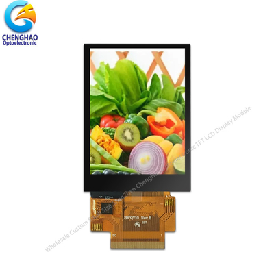2.8 اینچ ماژول نمایش صفحه لمسی صنعتی 240x320 نقطه SPI Tft صفحه LCD